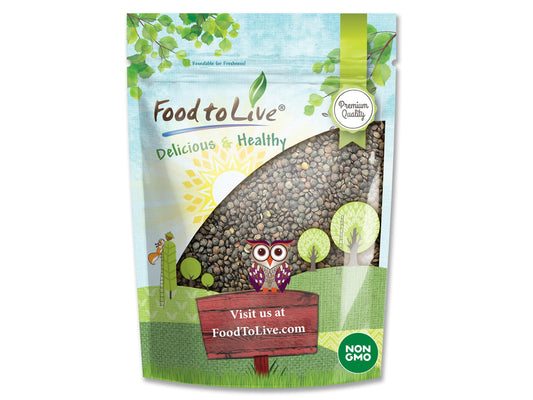 French Green Lentils - by Food To Live