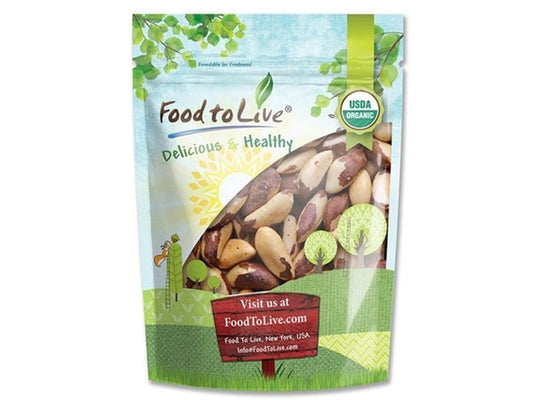 Organic Brazil Nuts - by Food To Live
