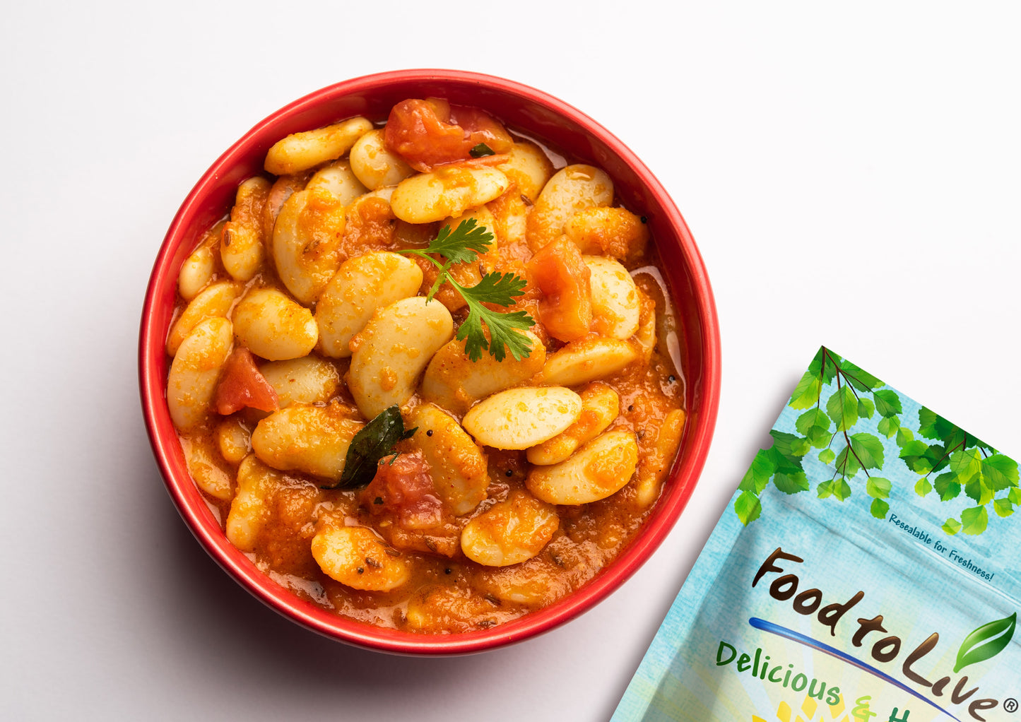Organic White Kidney Beans — Whole Raw Dried Beans, Vegan, Kosher, Bulk. Rich in Dietary Fiber and Protein. Perfect for Soups, Stews, Chili, Paste, Salads and Side Dishes