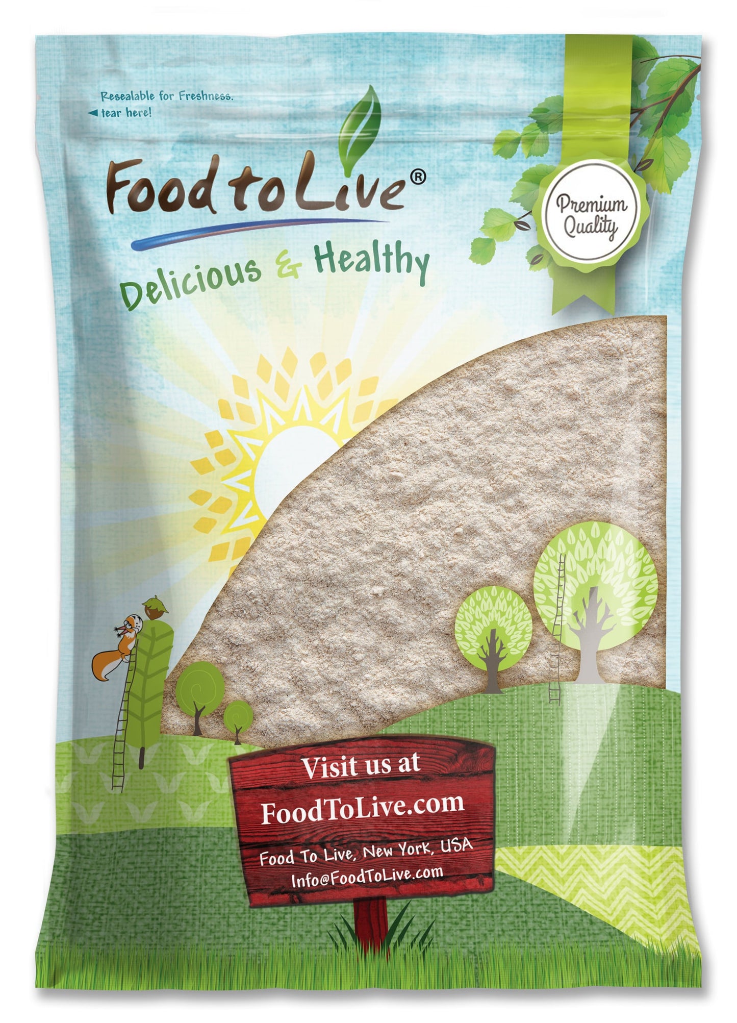 Amaranth Flour - by Food To Live