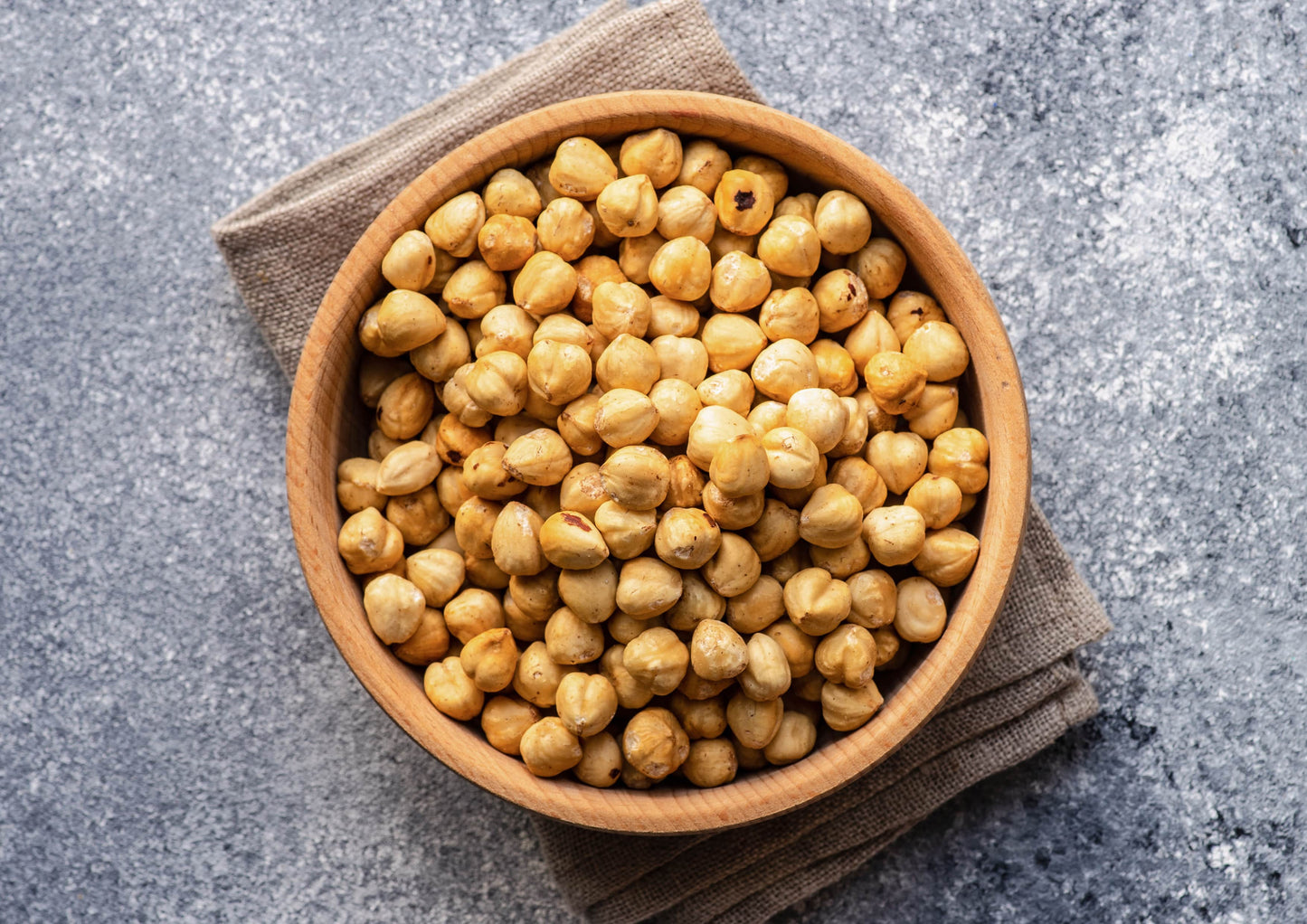 Dry Roasted Blanched Hazelnuts - by Food To Live