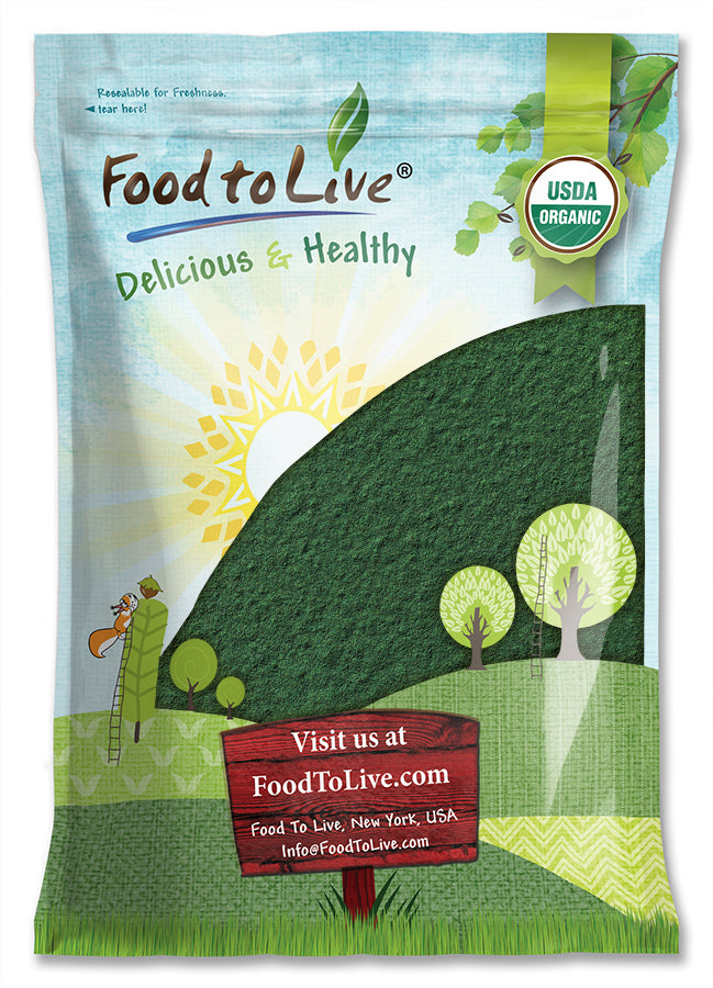 Organic Spirulina Powder - by Food To Live