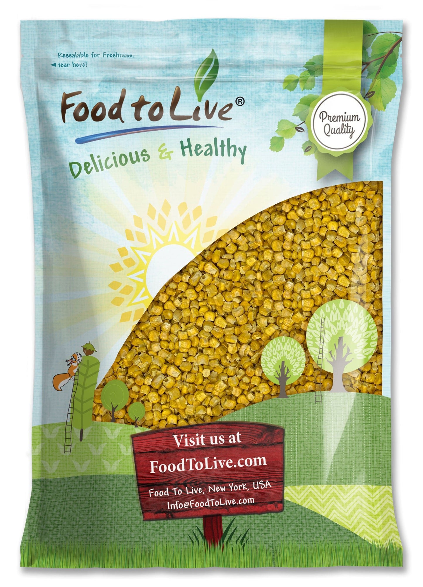 Super Sweet Corn Kernels - by Food To Live