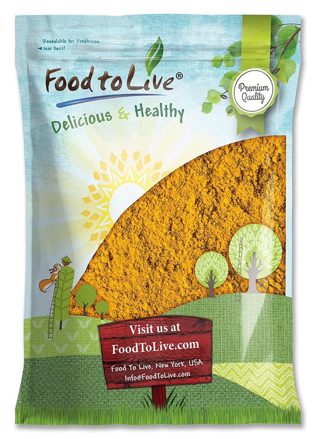 Turmeric Powder - by Food To Live