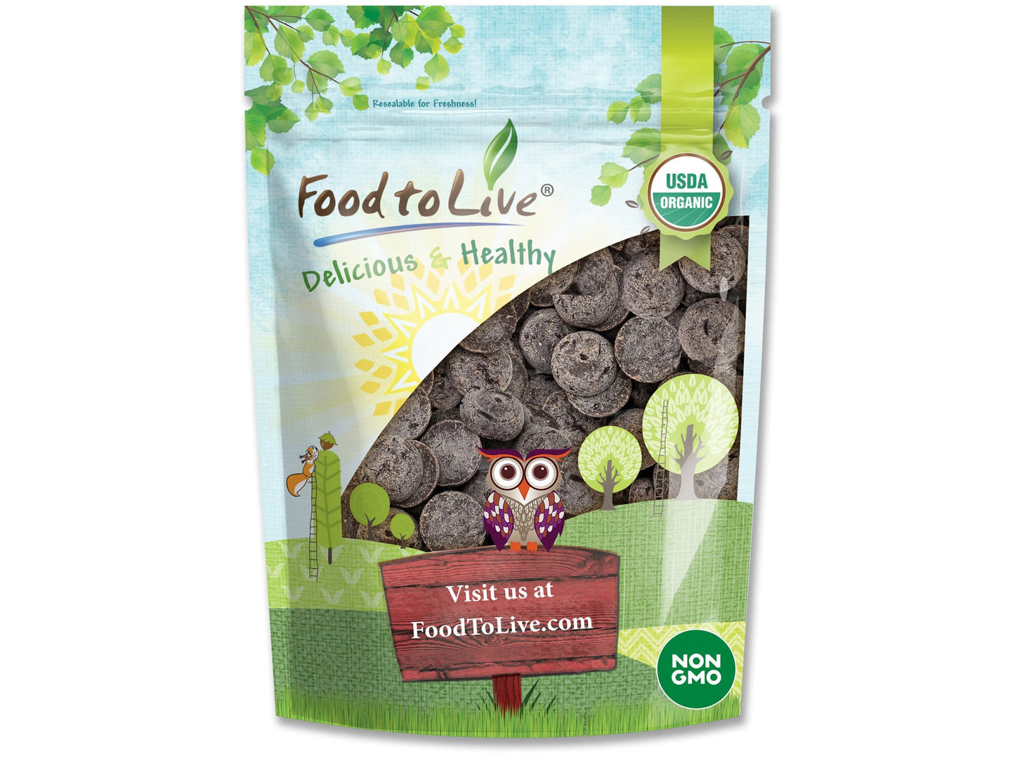 Organic Cacao Paste Wafers - by Food To Live