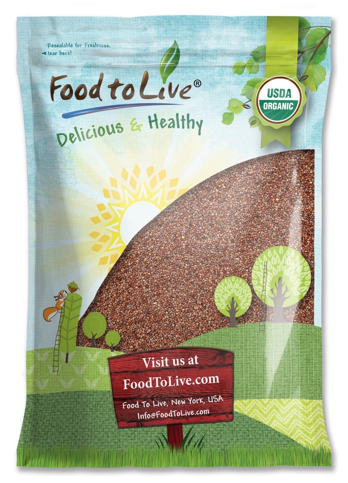 Organic Radish Seeds - by Food To Live