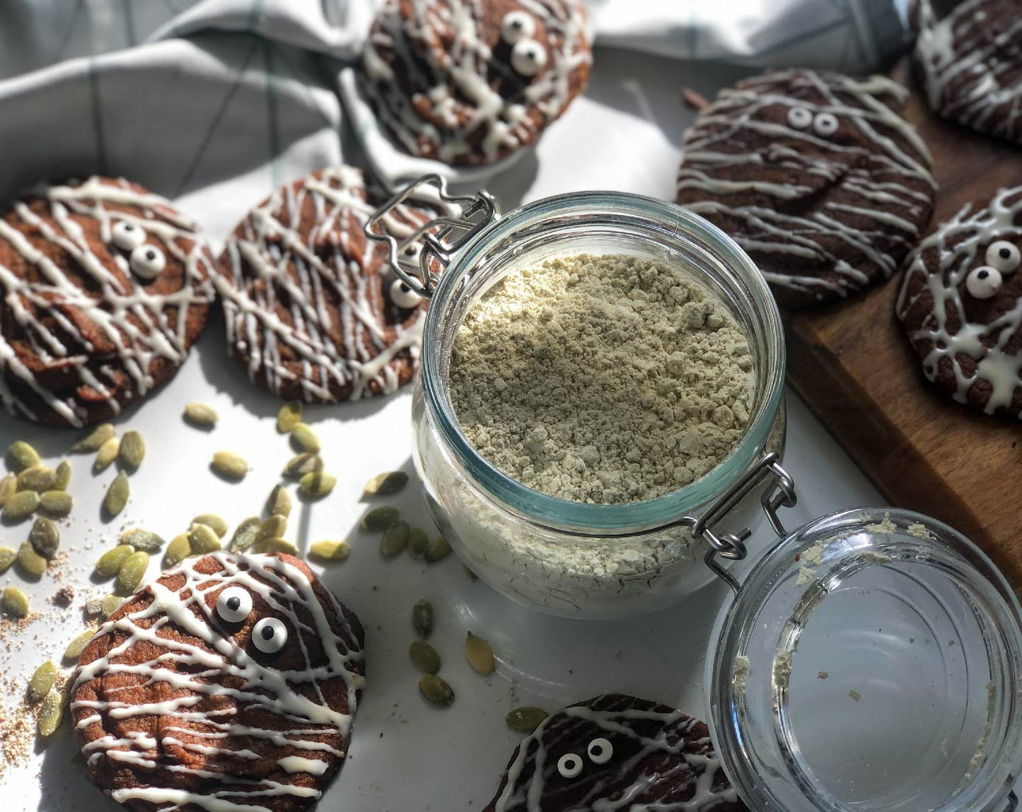 Organic Pumpkin Seeds Protein Powder - by Food To Live