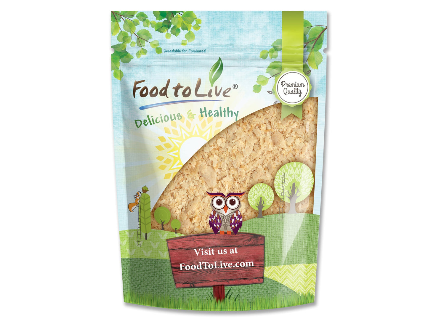 Nutritional Yeast Flakes - by Food To Live