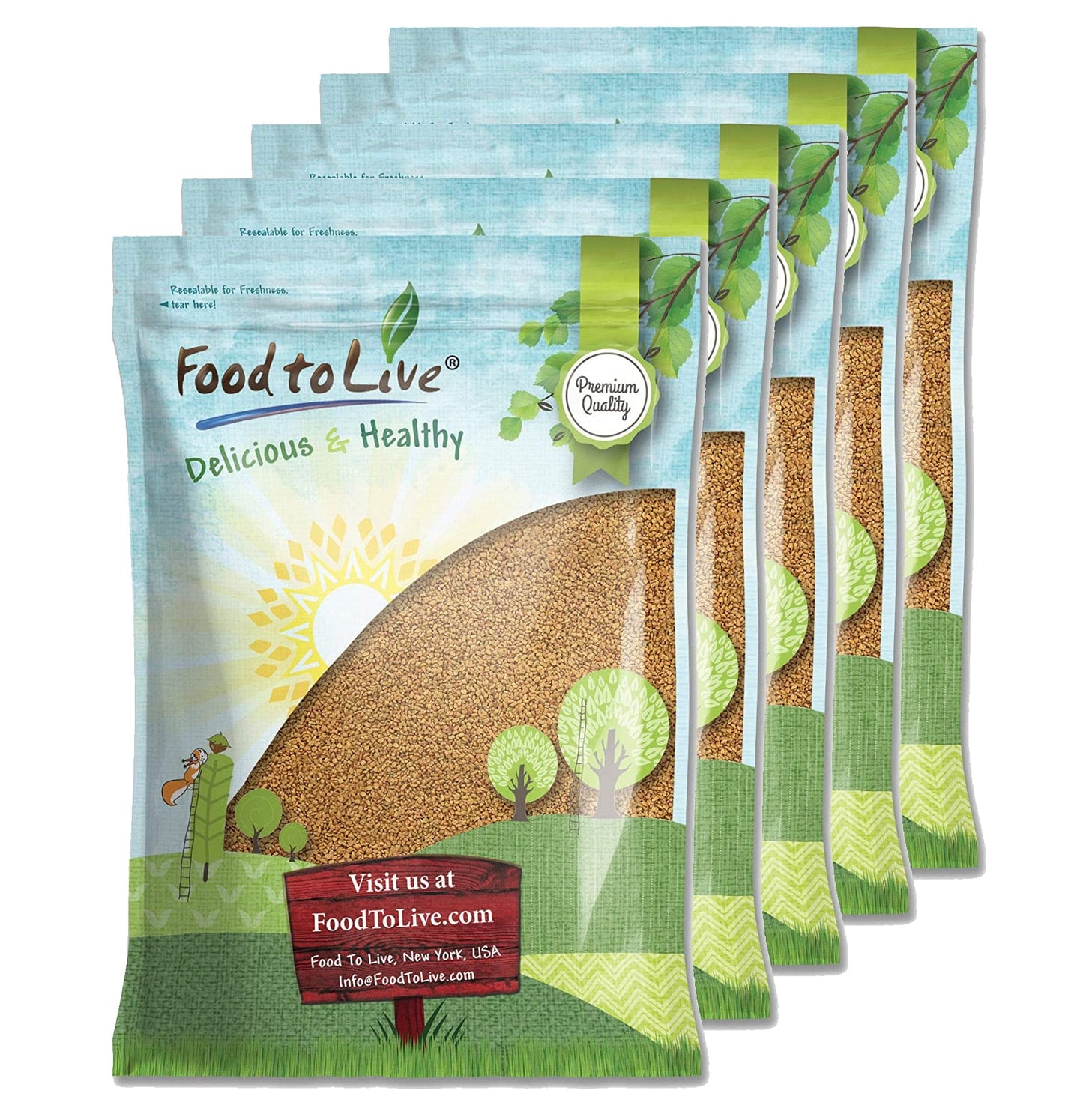 Fenugreek Seeds - by Food To Live