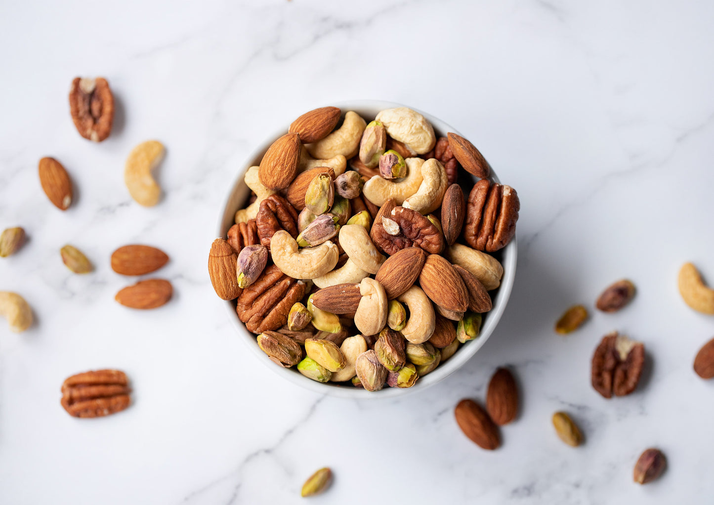 Four Nuts Mix, Dry Roasted & Lightly Salted - by Food To Live