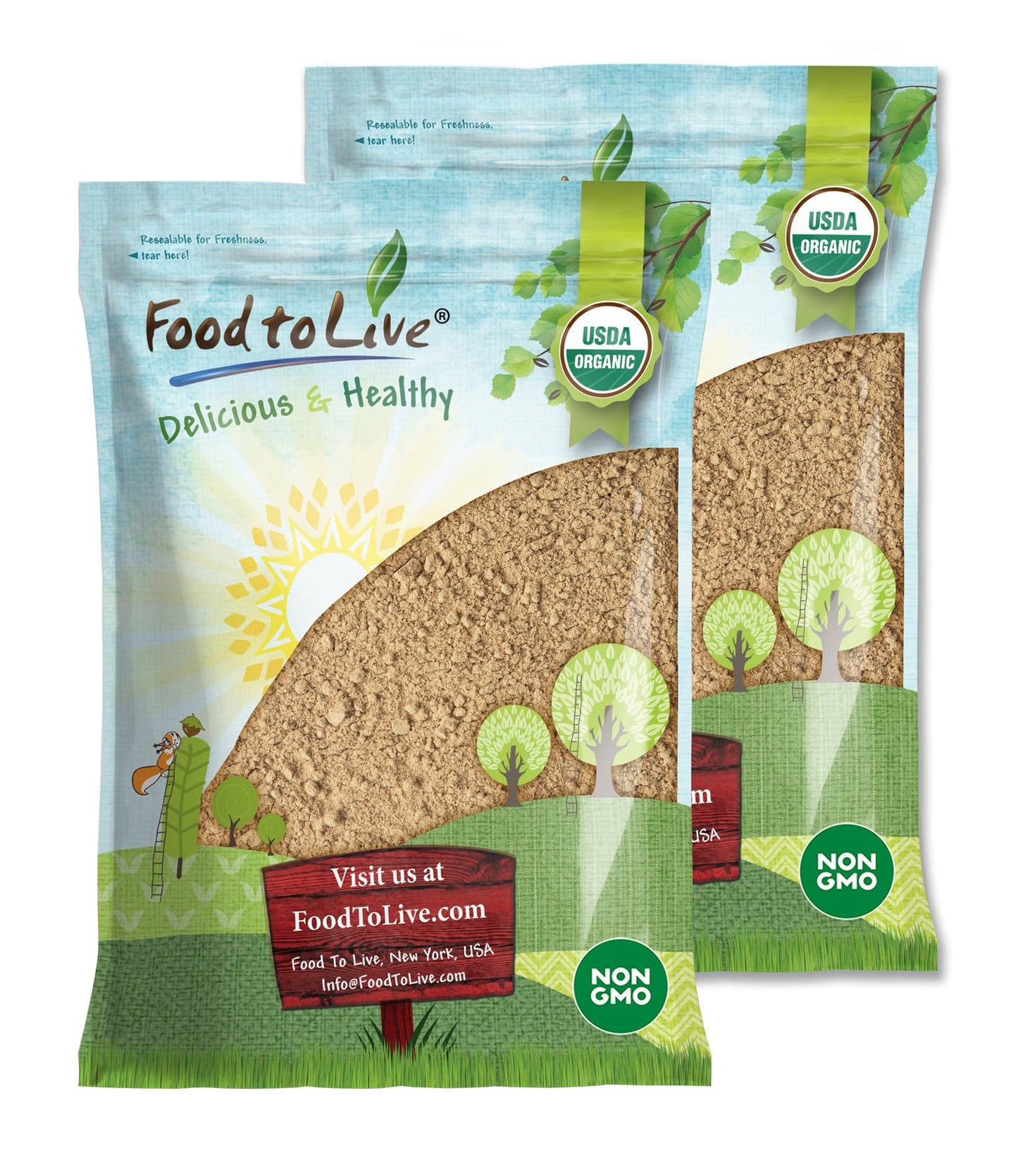 Organic Ripe Banana Powder - by Food To Live