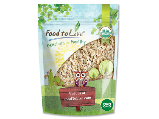 Organic Quick Cooking Rolled Oats - by Food To Live