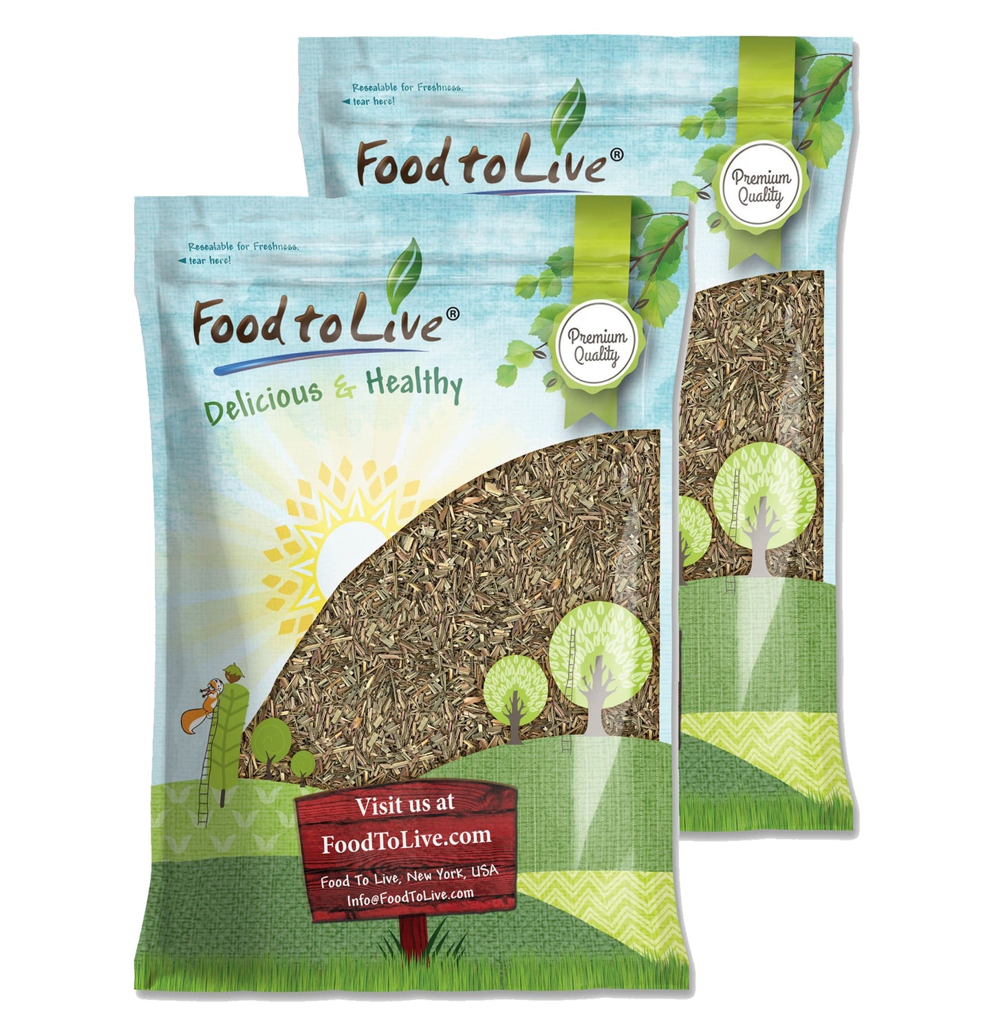 Dried Lemongrass Leaves - by Food To Live