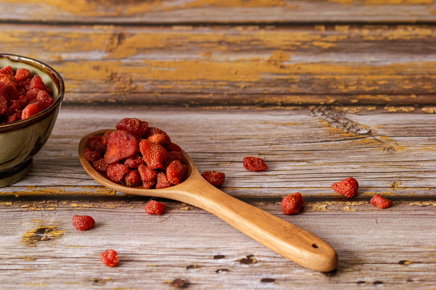 Whole Dried Strawberries - by Food To Live