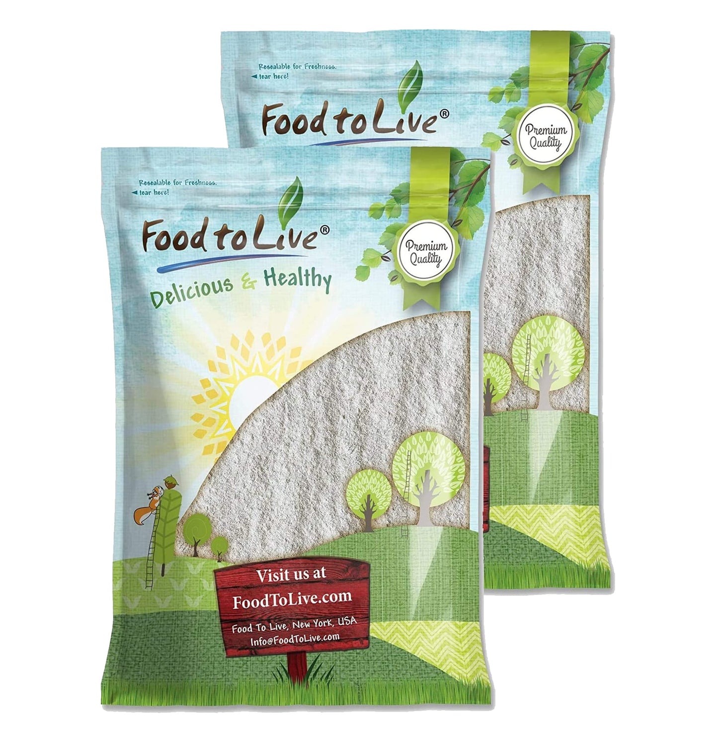 Medium Rye Flour - by Food To Live