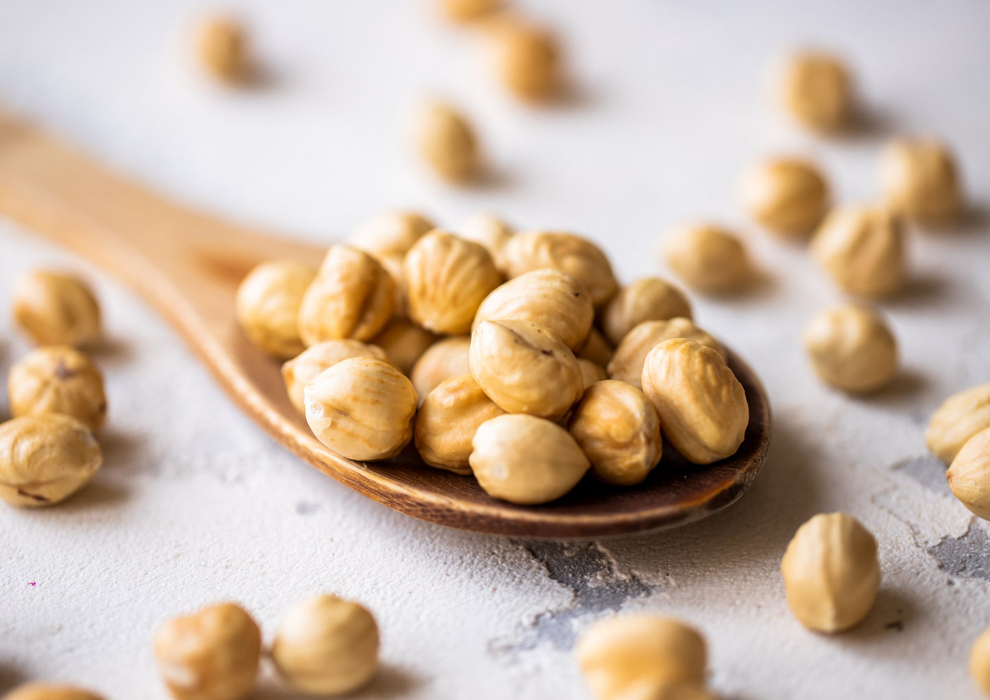 Organic Dry Roasted Blanched Hazelnuts with Himalayan Salt - by Food To Live