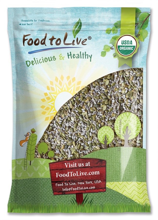 Organic Sprouted Seeds Mix - by Food To Live