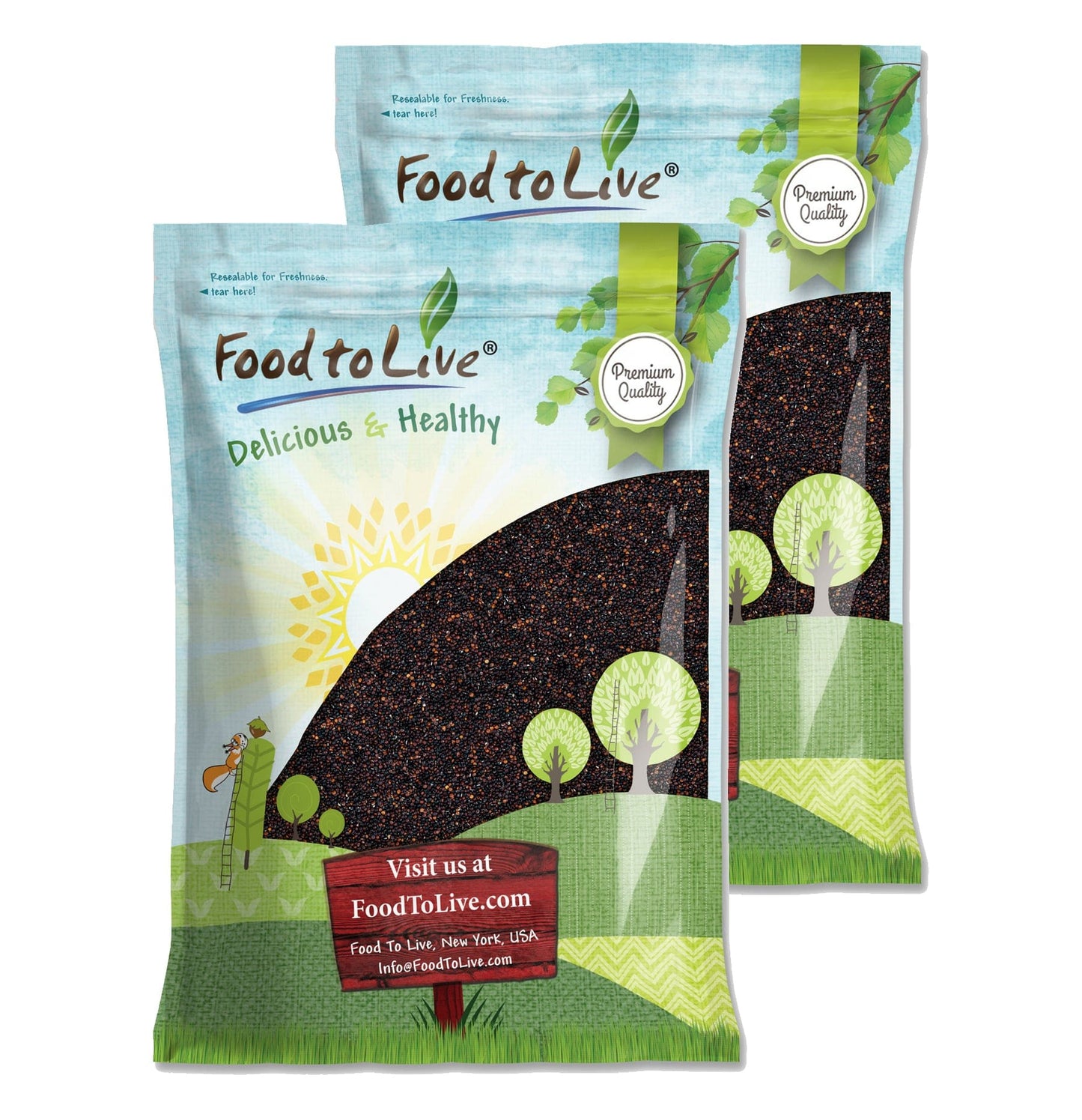 Black Quinoa - by Food To Live