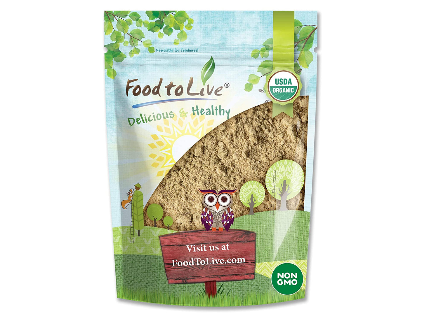 Organic Toasted Pumpkin Seeds Protein Powder - by Food To Live