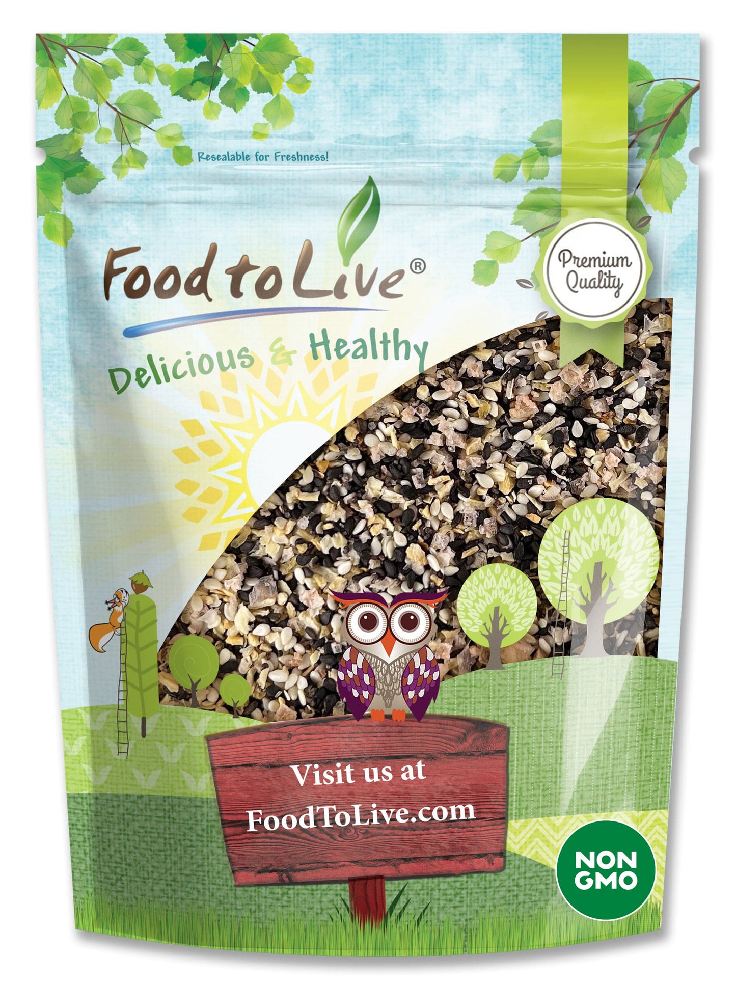 Everything Bagel Seasoning - by Food To Live