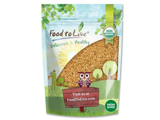 Organic Parboiled Long Grain Brown Rice - by Food To Live