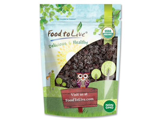 Organic Dried Unsweetened Sour Cherries - by Food To Live