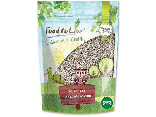 White Chia Seeds - by Food To Live