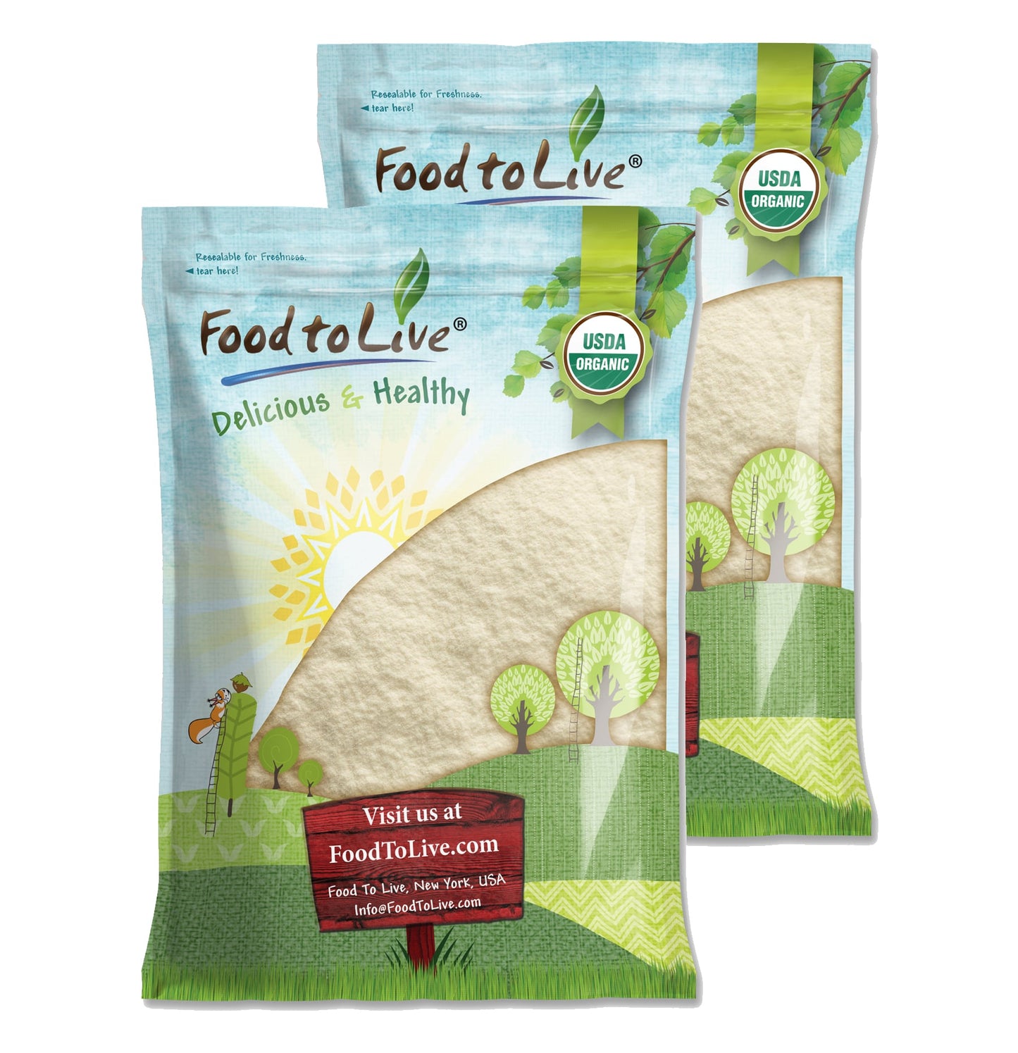 Organic Lime Powder - by Food To Live