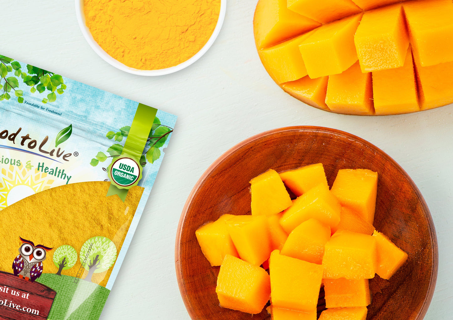 Organic Mango Powder - by Food To Live