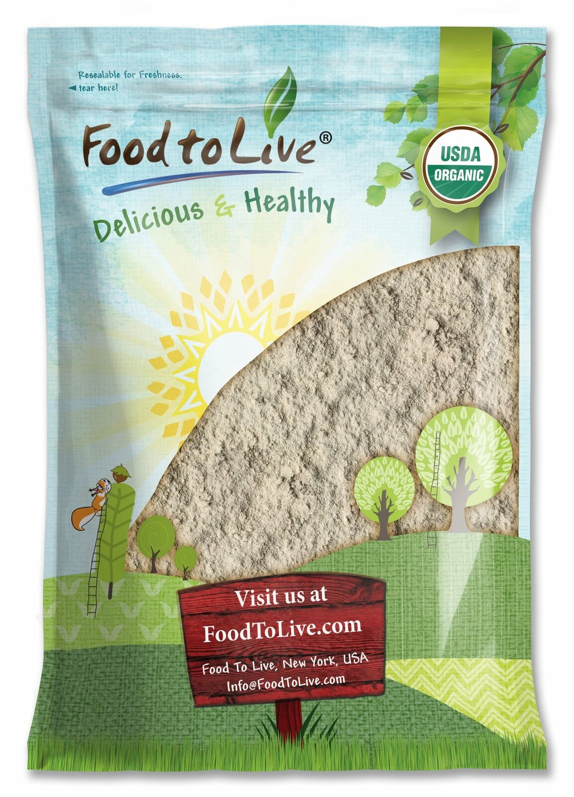 Organic Barley Sprout Powder - by Food To Live