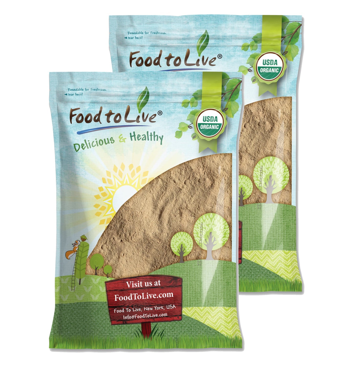 Organic Lucuma Powder - by Food To Live