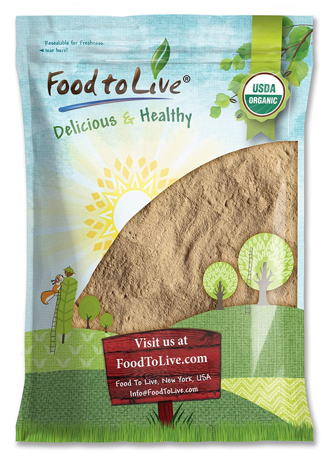 Organic Lucuma Powder - by Food To Live
