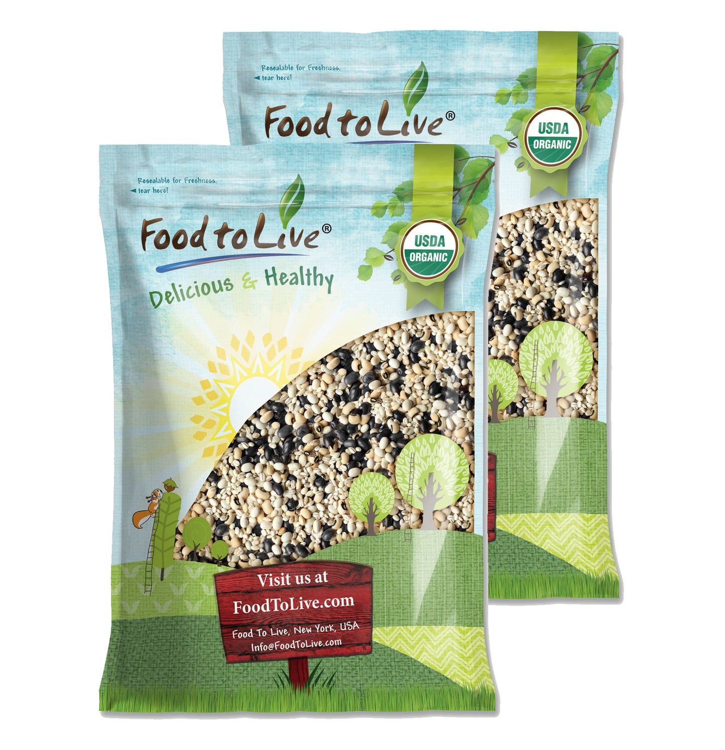 Organic Black Bean Soup Mix - by Food To Live