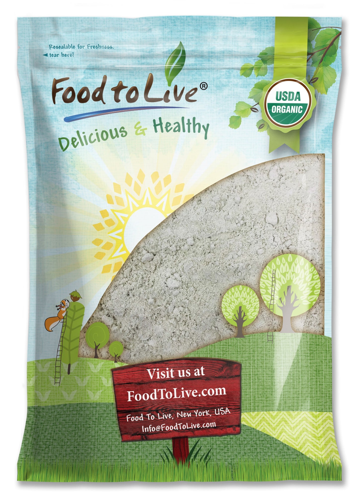 Organic Pumpkin Seeds Protein Powder - by Food To Live