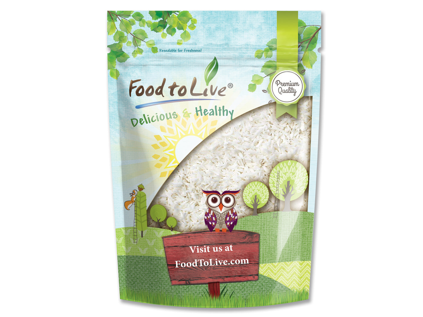 Desiccated Coconut - by Food To Live