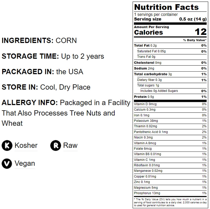 Super Sweet Corn Kernels - by Food To Live