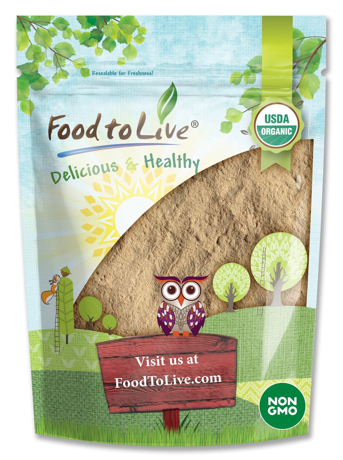 Organic Lucuma Powder - by Food To Live