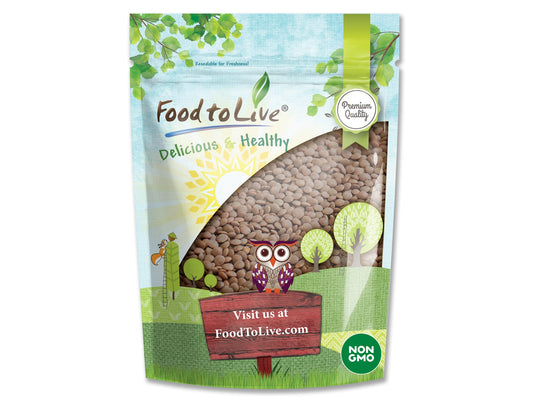 Red Lentils Whole - by Food To Live