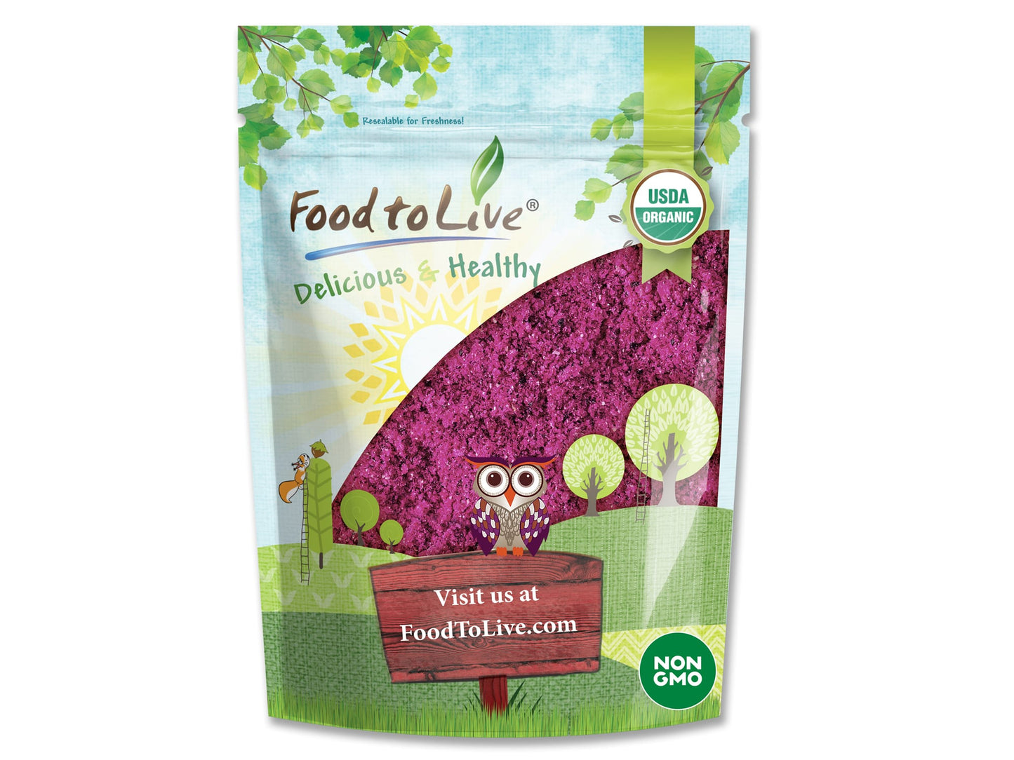 Organic Red Dragon Juice Fruit Powder - by Food To Live