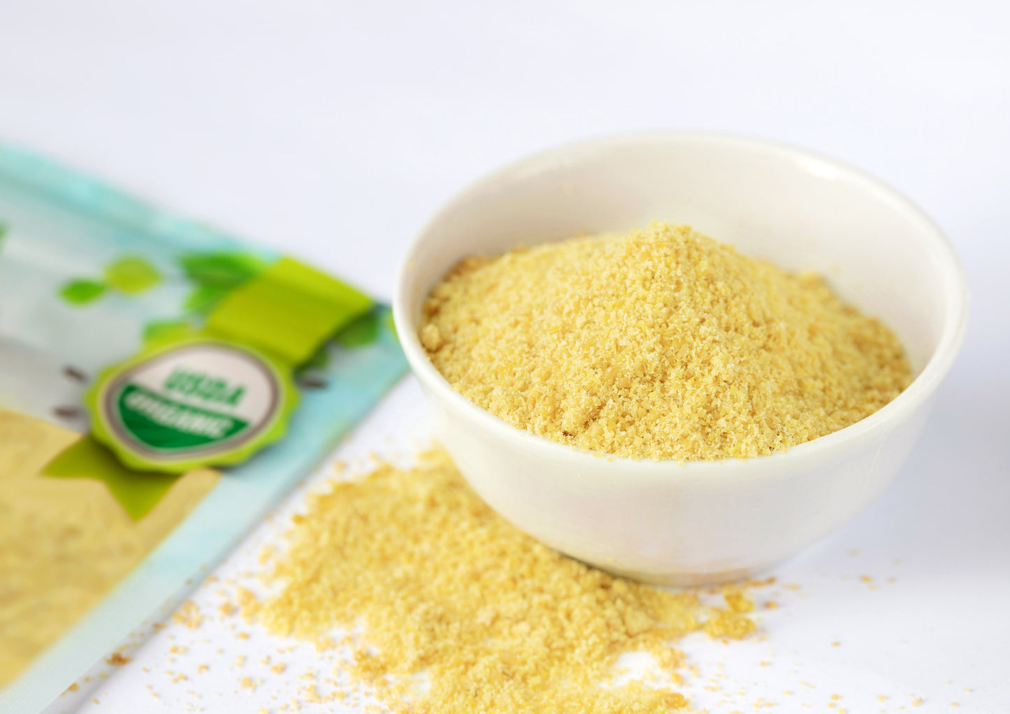 Organic Old Fashioned Cornmeal Coarse - by Food To Live