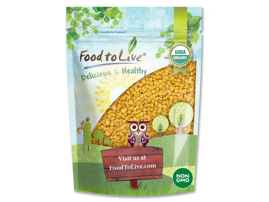 Organic Yellow Split Lentils - by Food To Live