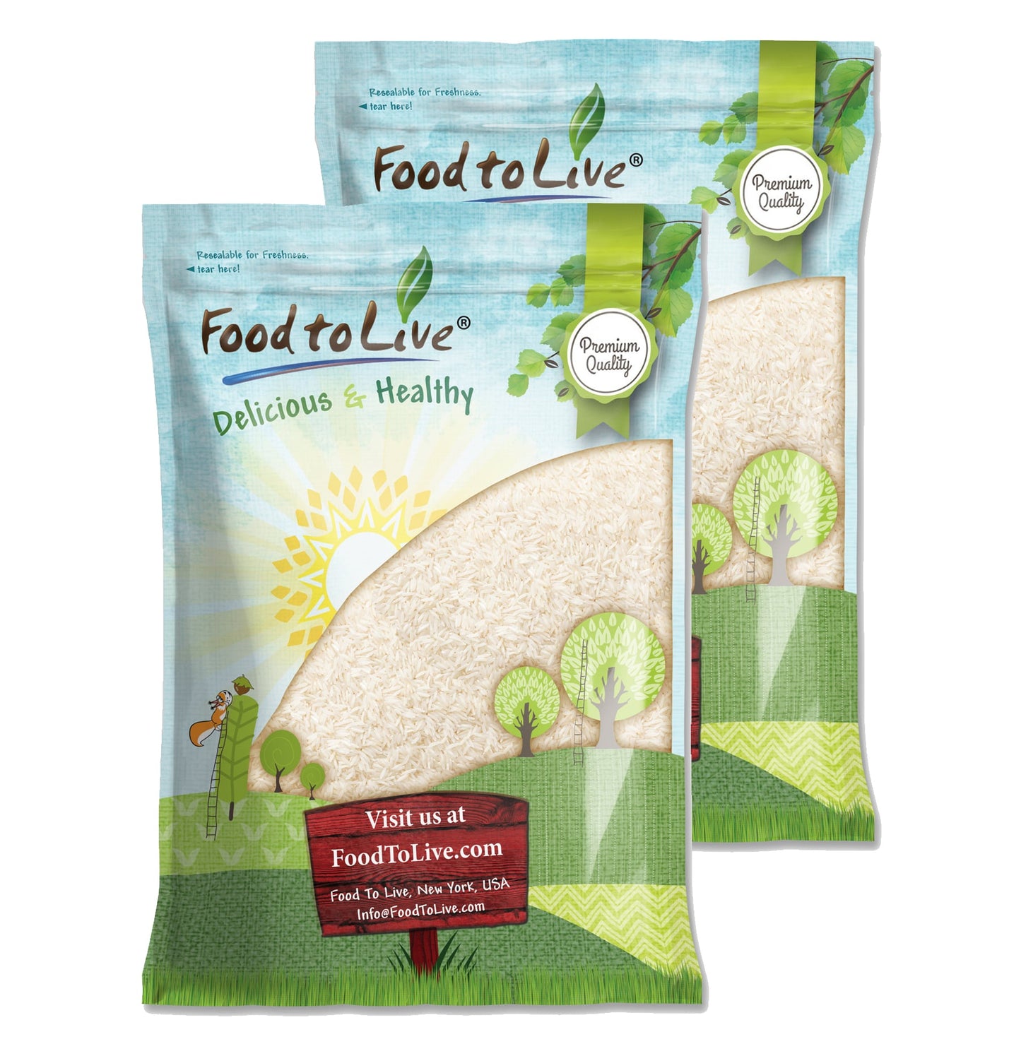 Thai Hom Mali Jasmine White Rice - by Food To Live