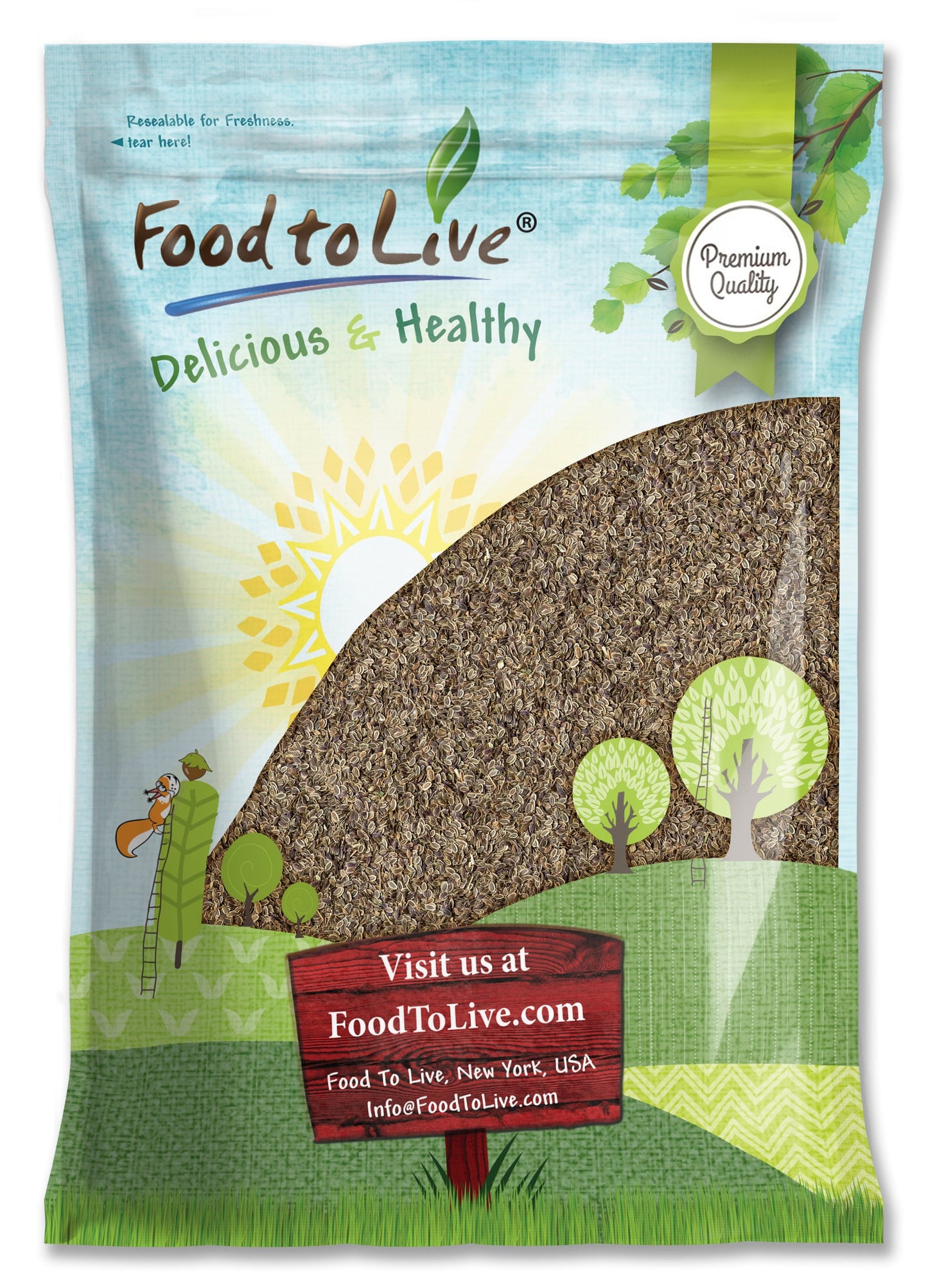 Dill Seeds Whole - by Food To Live