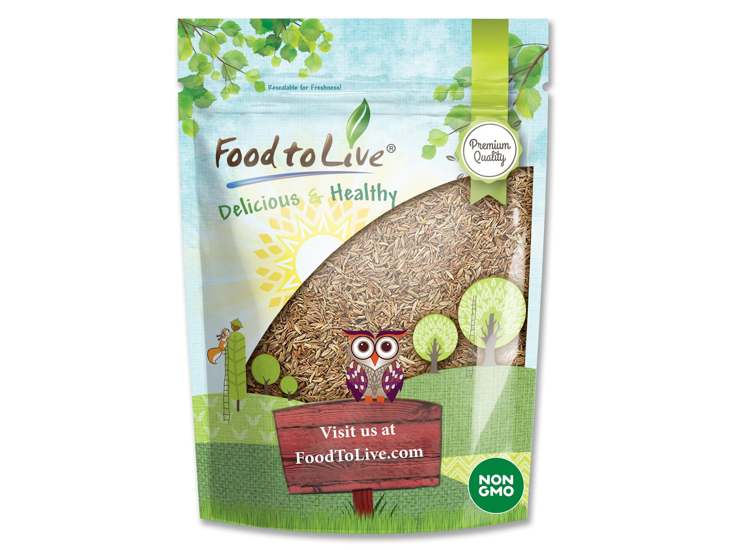 Cumin Seeds Whole - by Food To Live