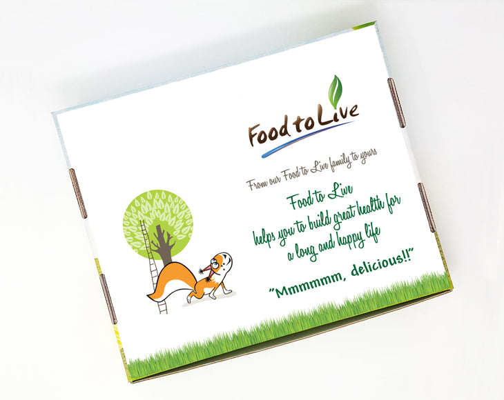 Organic Snacks and the City Gift Box - by Food To Live