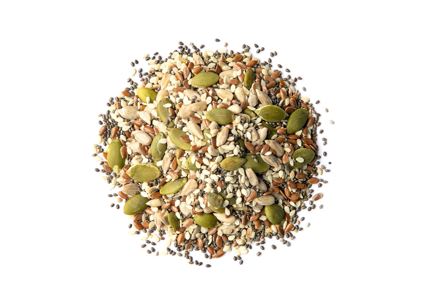 Organic Super 5 Seeds Mix - by Food To Live