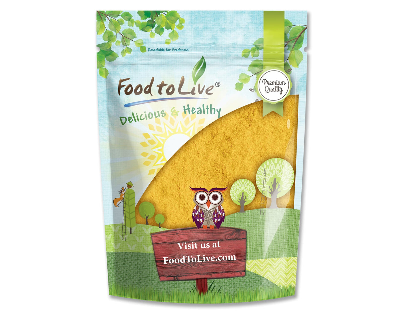 Mango Juice Powder - Made from Raw Dried Fruit, Unsulfured, Vegan, Bulk, Great for Baking, Juices, Smoothies, Yogurts, and Instant Breakfast Drinks, No Sulphites - by Food to Live