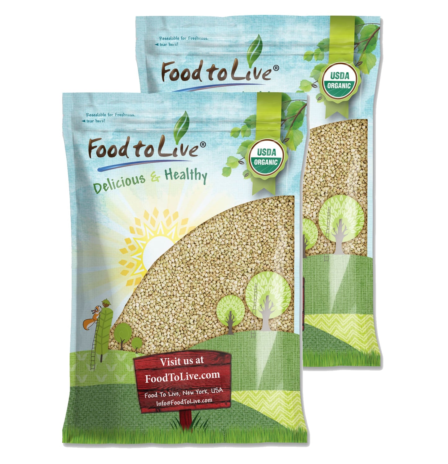Organic Buckwheat Groats - by Food To Live