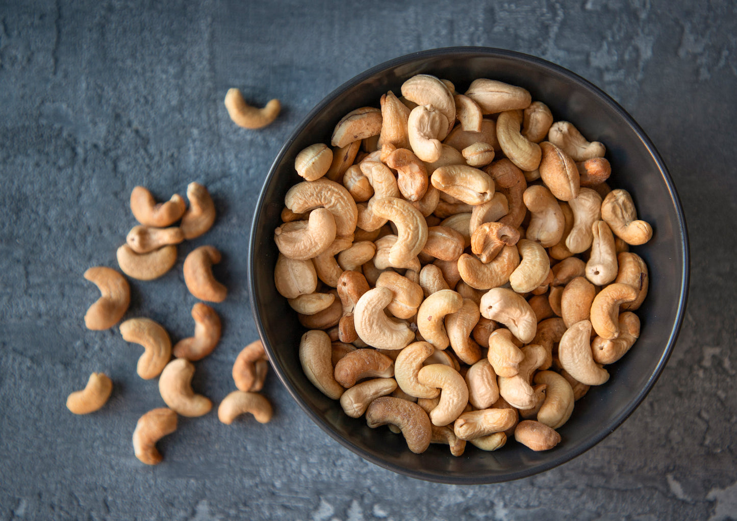 Organic Dry Roasted Whole Cashews with Himalayan Salt - by Food To Live