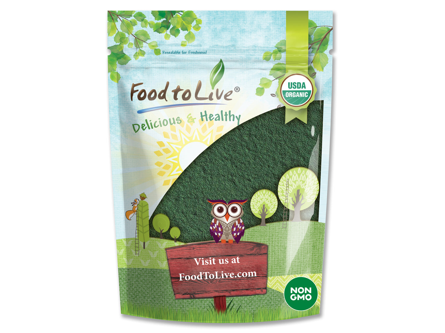 Organic Chlorella Powder - by Food To Live
